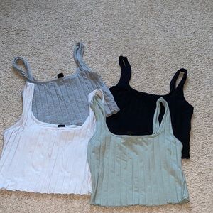4 pack shein tanks